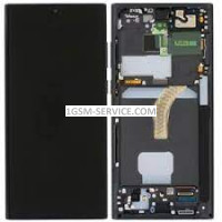 Дисплей за Samsung Galaxy S22 Ultra 5G ( 2022 ) / S908 , SM-S908B  , оригинал с рамка
